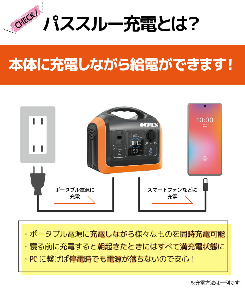 パススルー充電とは