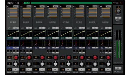 パナソニック デジタル／アナログ技術を凝縮した常設用コンソールタイプ デジタルミキサー WR-DX400
