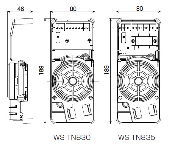 Panasonic WS-TN835 8cm天井埋込スピーカー10個セット Amazon.co.jp: パナソニック 8cm天井埋込スピーカー(3W・ATT) WS