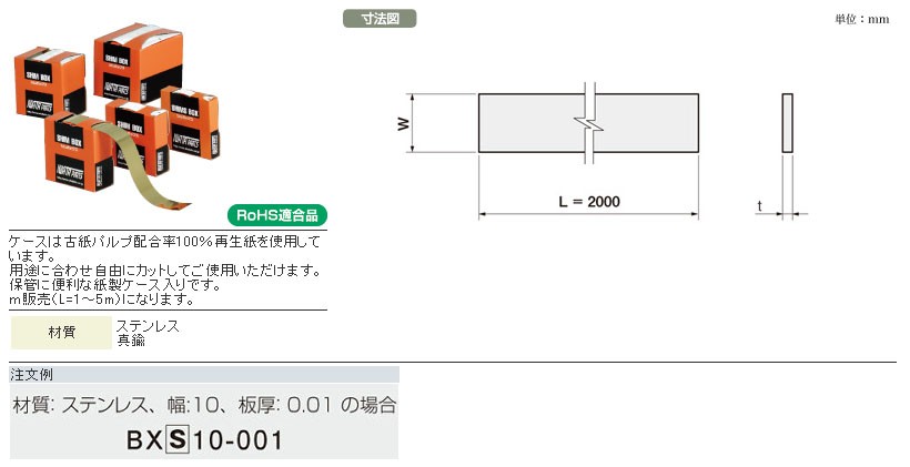 BXS20-004-L5 シムボックス(ステンレス) 岩田製作所(IKS) :BXS20004L5