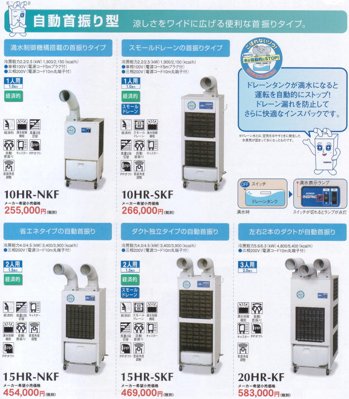 DENSO INSPAC-15HF スポットクーラー