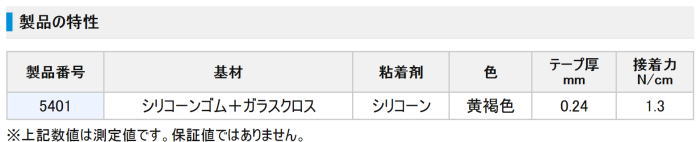 3M 5401 ~߃e[v dl\