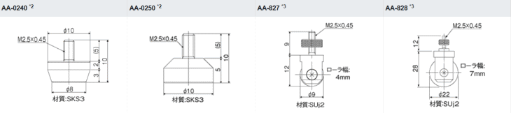 小野測器　AA-0200　寸法表