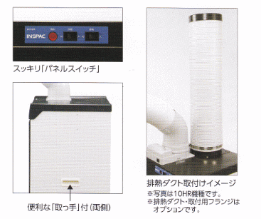 デンソー DENSO 10HR-SB1 スポットクーラー 自動首振り型 床置きタイプ 単相100V 床置きタイプ 伝動機ドットコム