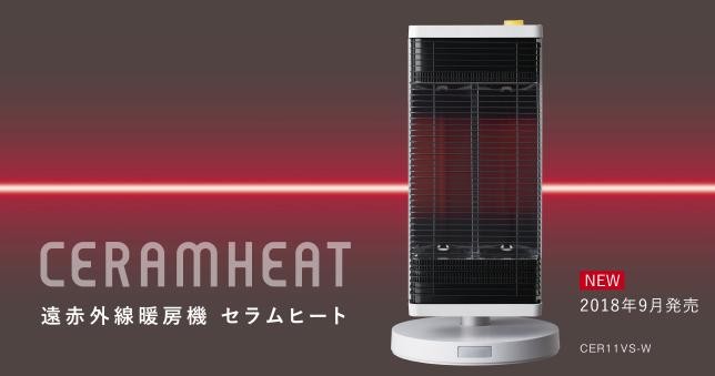 ダイキン CER11VS-W 遠赤外線暖房機 セラムヒート ダイキン (DAIKIN