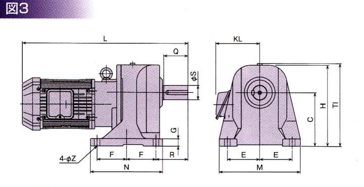 日立産機システム GP48-150-45 1.5kW 1/45 三相200V トップランナー