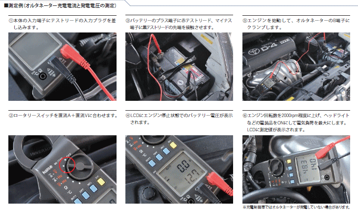 カイセ デジタル クランプメーター kaise SK-7720 テスター - 通販