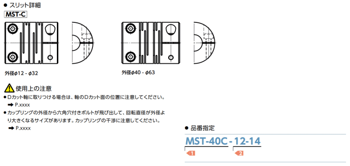 NBK 鍋屋バイテック MST-16C-5-6 カプリコン スリットタイプ