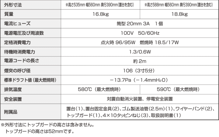 長府製作所(サンポット) KSH-10BS-K8 A1 煙突式半密閉式石油暖房機