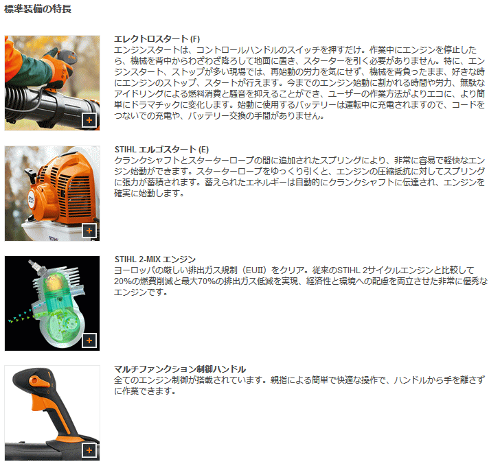 X`[ STIHL BR450C-EF wGWu[ ڍ