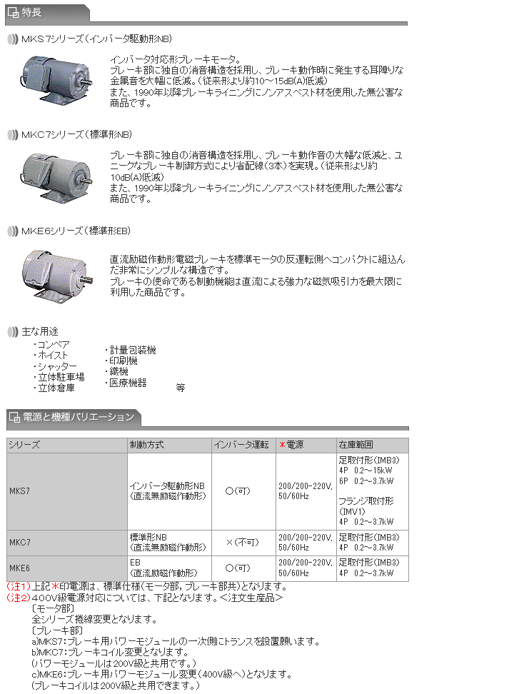 富士電機 MKS7075M-4 4P-0.4kW ブレーキモータ MKS7シリーズ : fuj-mks7075m-4 : 伝動機ドットコム  DIY・日曜大工店 - 通販 - Yahoo!ショッピング