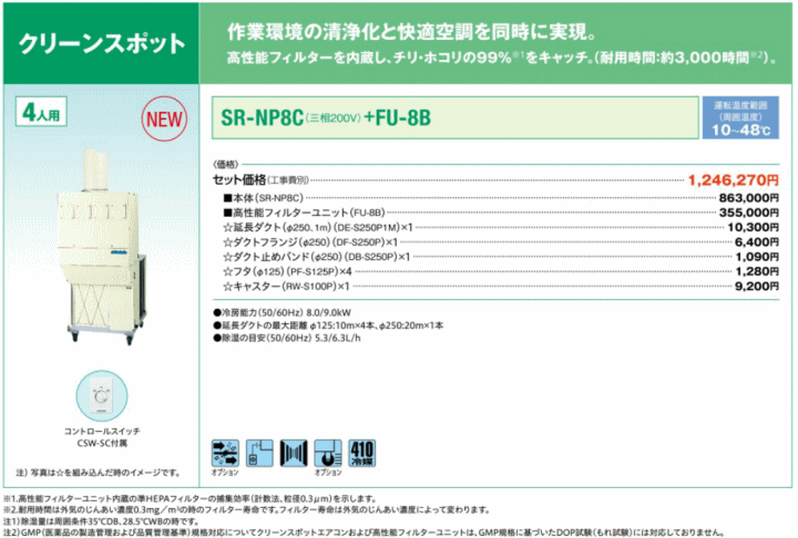 日立 スポットエアコン 説明