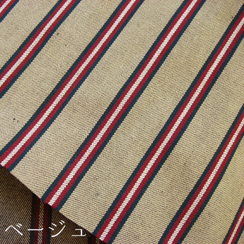 生地 岡山県産 イタリアンストライプストレッチ 綿 コットン 98% PU2% 全3色 生地 ストライプ生地 | ブランド登録なし | 03