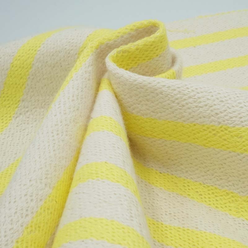 生地 岡山県産 10oz 裏毛ニット風ドビーボーダー 綿 コットン 90