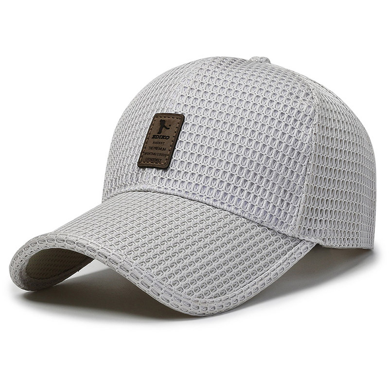 ホワイト 男女兼用 キャップ メンズ メッシュ 通気性 UVカット 帽子