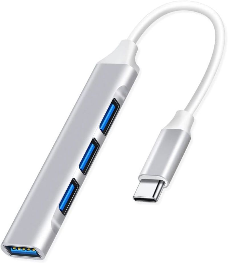 USBハブ Type-C to USB3.0 1ポート USB2.0 3ポート 5Gbps コンピュータ