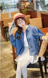 ジャケットデニムコート