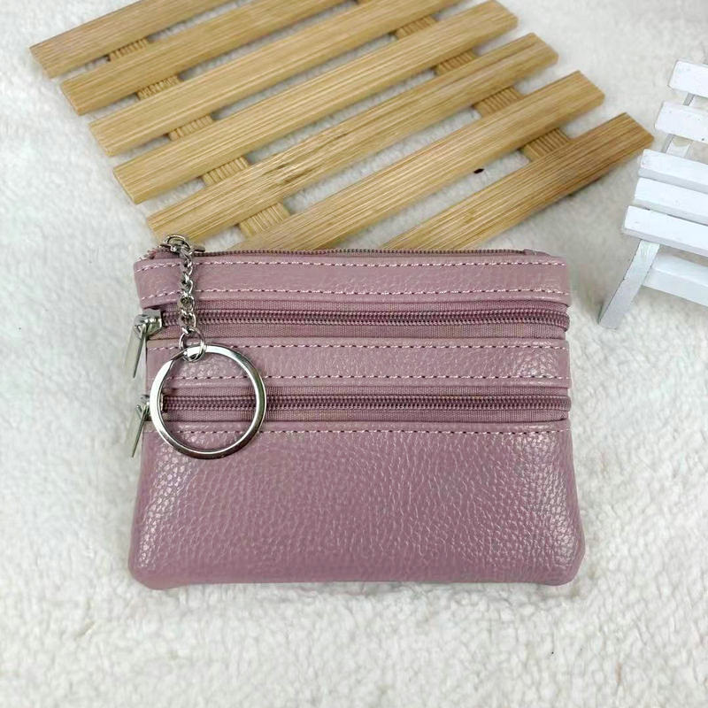 ミニ財布 コインケース 小銭入れ コンパクト3つポケット
