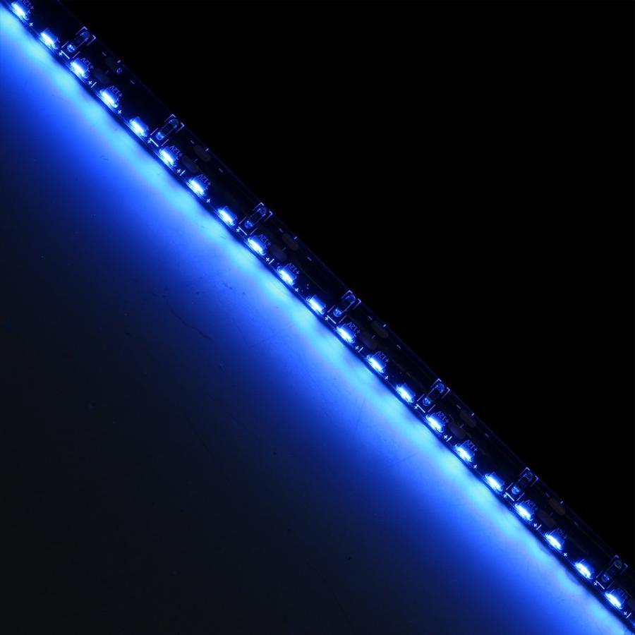 LEDテープライト 側面発光 12V 1.2m 高密度 防水 1チップ 黒ベース 両端子 車 自動車 バイク 高輝度 両面テープ 1本｜denko-store｜03