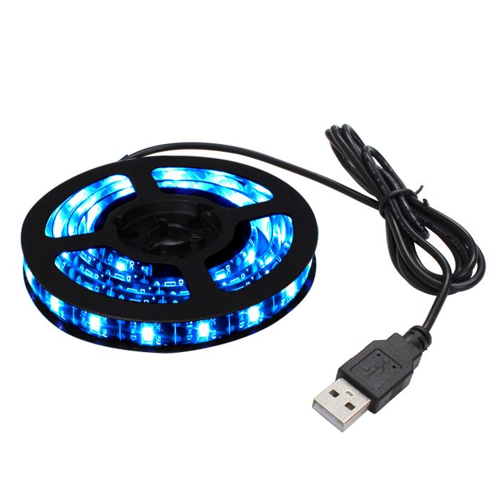 LEDテープライト USB 1m 防水 イルミライト イルミネーション 黒ベース 1本 :x1b100b:電光ストア - 通販 -  Yahoo!ショッピング