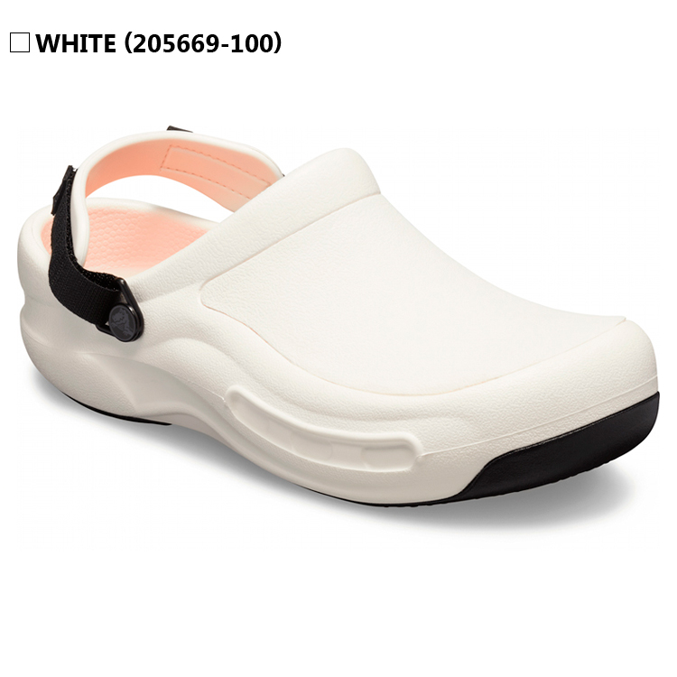 crocs クロックス ビストロ プロ ライトライド クロッグ ワークシューズ ブラック ホワイト 幅広 サンダル サボ BISTRO PRO LITERIDE CLOG 205669 | LiteRide | 03