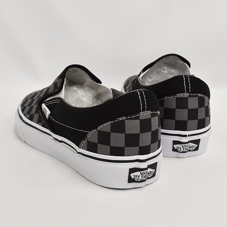 VANS バンズ スニーカー クラシック スリッポン メンズ レディース ブラック/ピューター CLASSIC SLIP-ON VN000EYEBPJ｜denpcy｜17