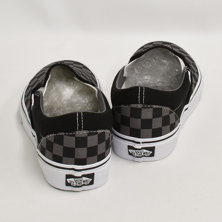 VANS バンズ スニーカー クラシック スリッポン メンズ レディース ブラック/ピューター CLASSIC SLIP-ON VN000EYEBPJ｜denpcy｜09