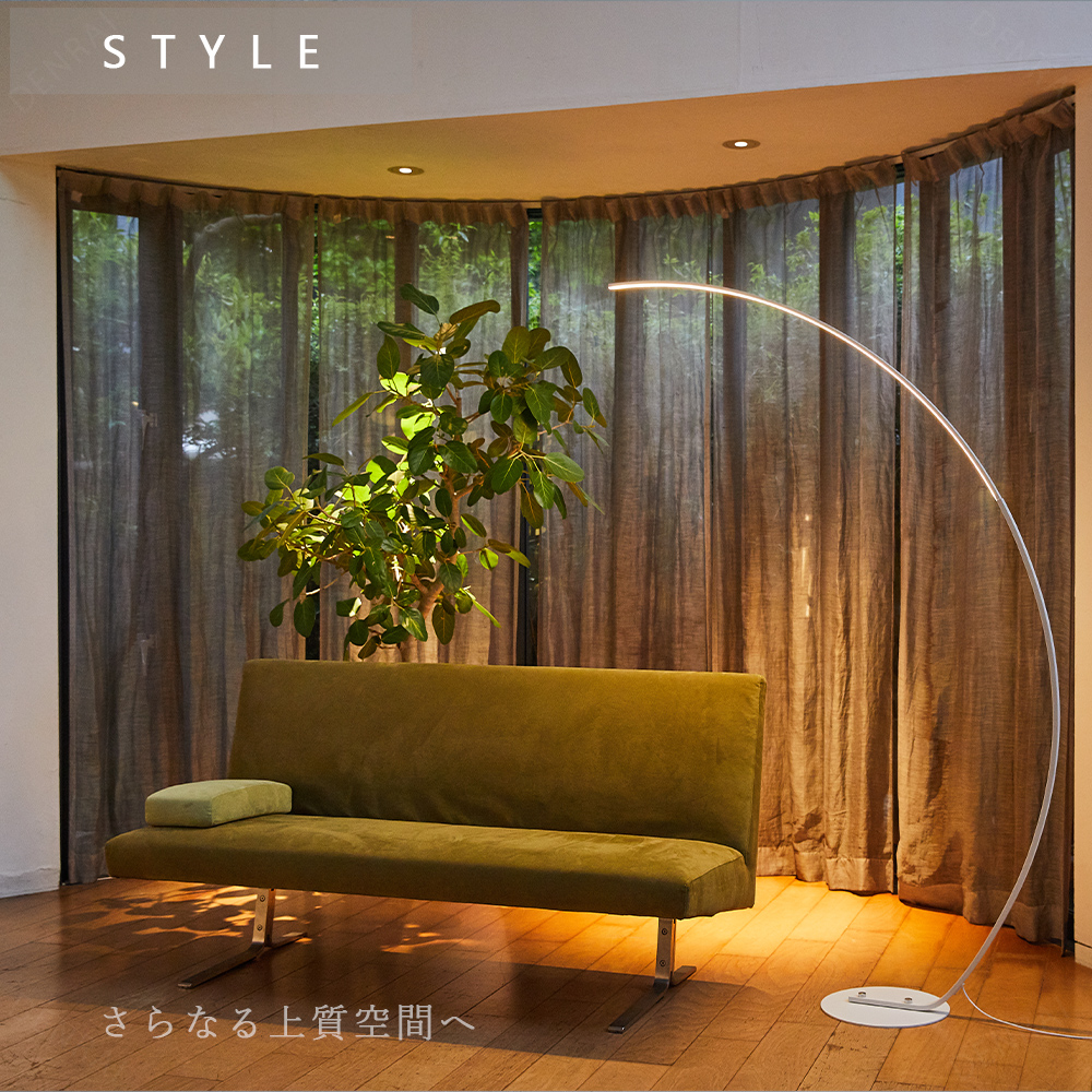 間接照明 バーライト フロアライト おしゃれ スポットライト 寝室 リビング 壁 床置き トイレ テレビ裏 テレビ キッチン 北欧 おすすめ ワンルーム Led 照明 Fl001 でんらい 通販 Yahoo ショッピング