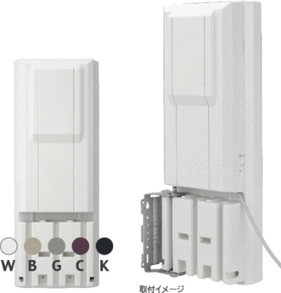 サン電子 WG26B-C 地デジ用ブースタ内蔵UHF平面アンテナ 水平専用 中