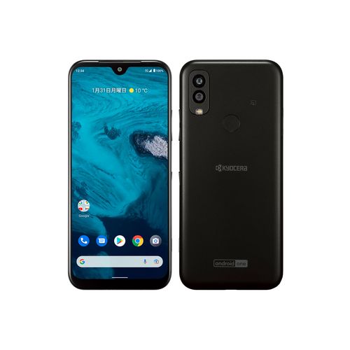 京セラ - 4801 Android One S9 simフリー スマホ S9-KCブラック KYOCERA 【即日発送】【新品】KYOCERA Android One S9 S9-KC