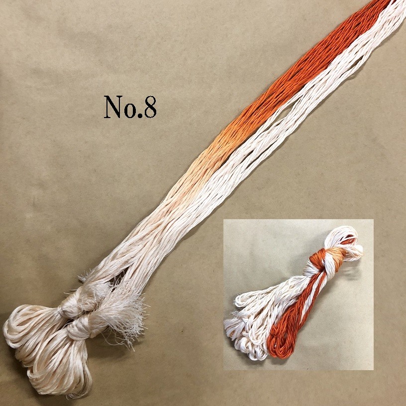 組糸（正絹）濃淡中ぼかし 変わり染 24玉 普通丈(約2.8M) No.1〜10 帯〆 羽織紐 丸台 角台 高台 綾竹台 :  kumiito-noutannakabokasi : くみひも平井 - 通販 - Yahoo!ショッピング