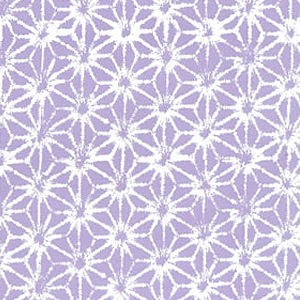 ギフト包装(幾何学模様 紫色)