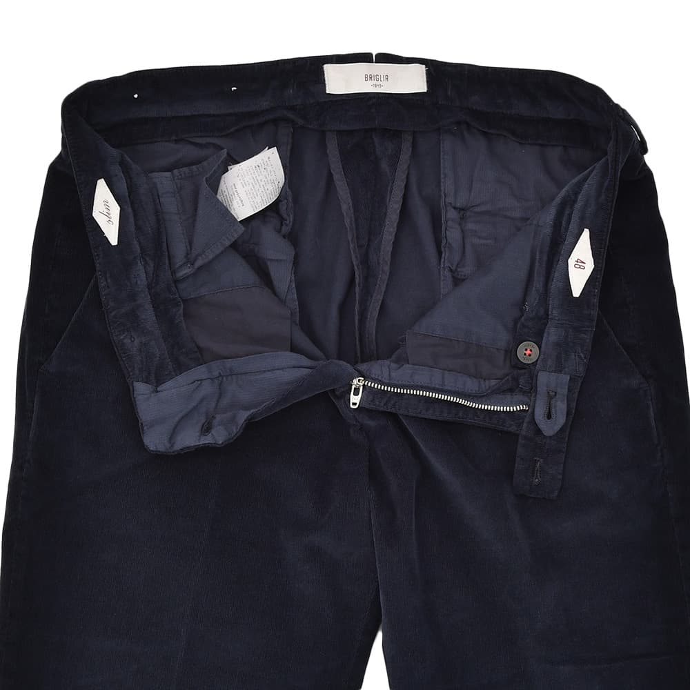 ブリリア BRIGLIA 1949 細畝コーデュロイパンツ メンズ コットン