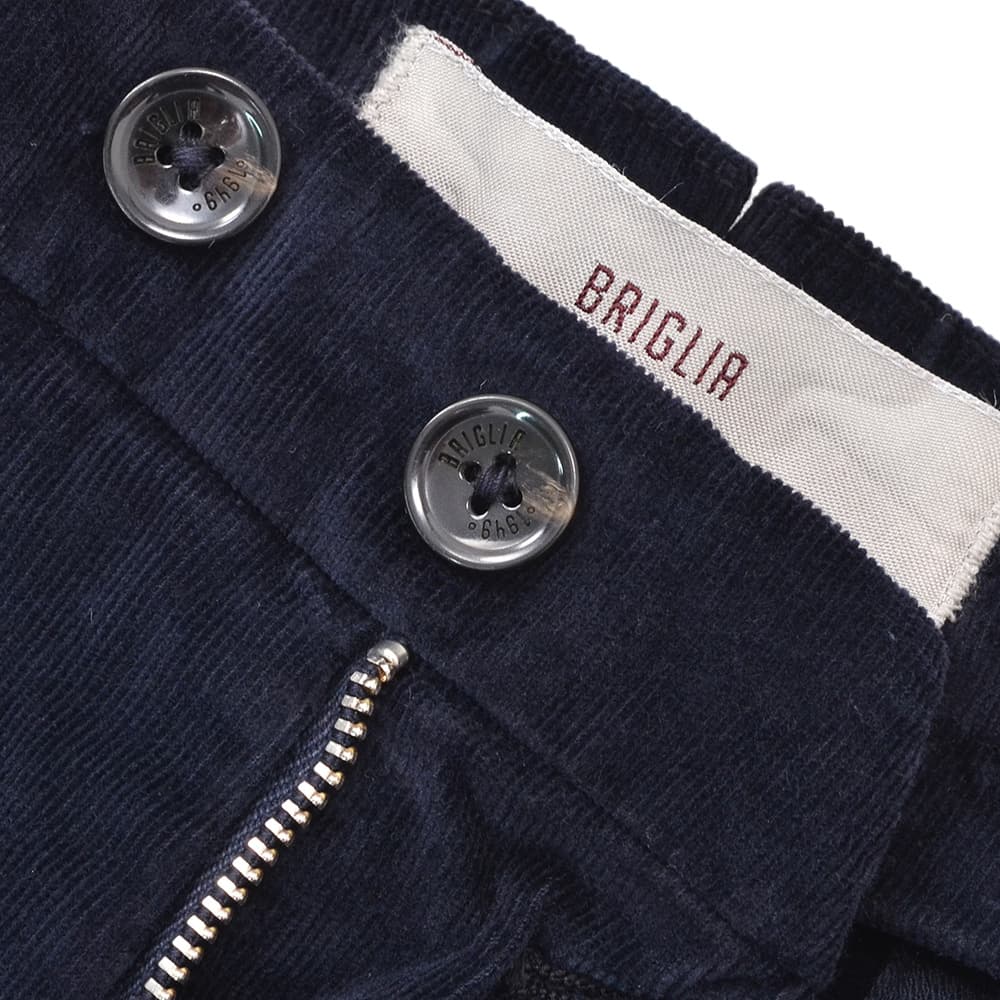 ブリリア BRIGLIA 1949 細畝コーデュロイパンツ メンズ コットン
