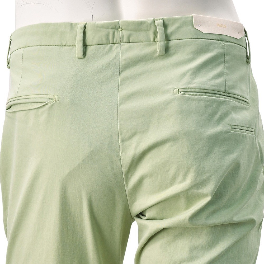 ブリリア BRIGLIA 1949 コットンパンツ メンズ チノスラックス ツイル