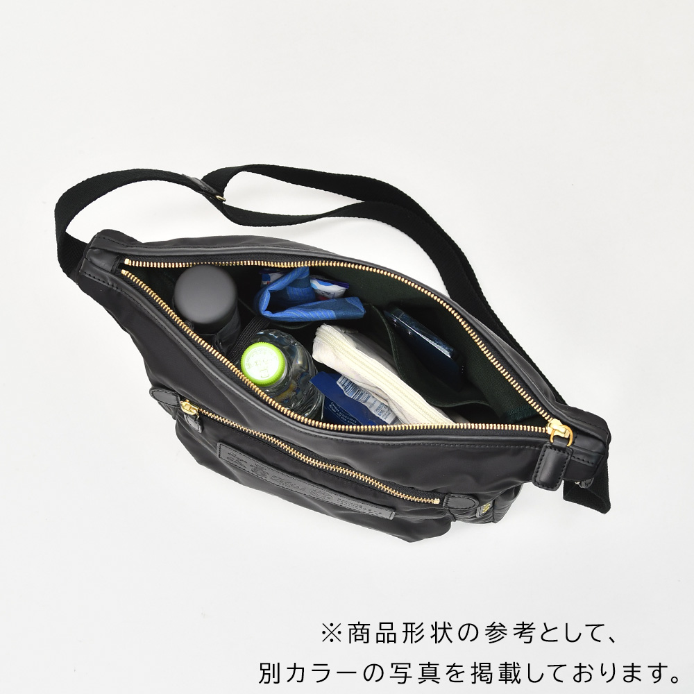 フェリージ felisi ショルダーバッグ メンズ 05/4/4/DS ナイロン×レザー トルトラ オリーブブラウン 調節可能ストラップ 国内正規品 でらでら 公式ブランドの画像