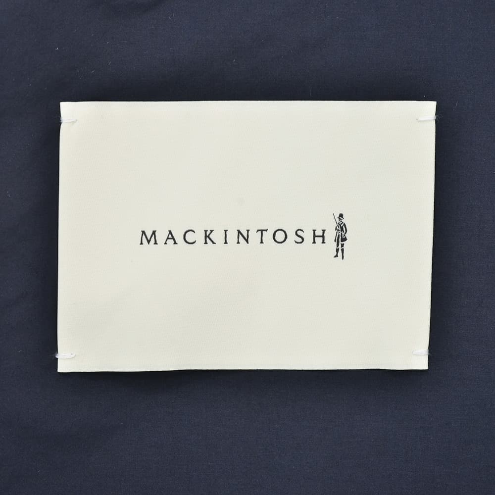 マッキントッシュ MACKINTOSH ステンカラーコート メンズ スプリングコート ダンケルド DUNKELD SS 撥水ポリエステル ネイビー 紺 軽量 国内正規品の画像