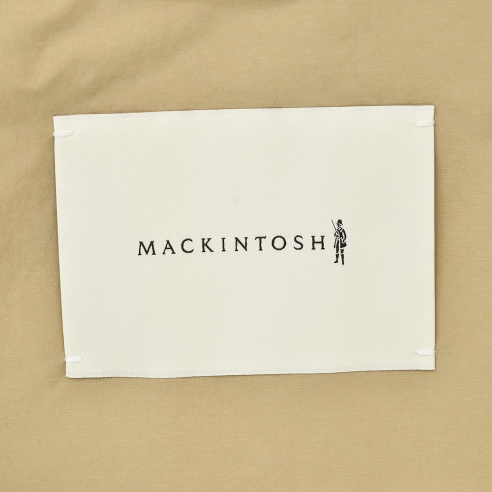 マッキントッシュ MACKINTOSH ステンカラーコート メンズ スプリングコート ダンケルド DUNKELD SS 撥水ポリエステル ベージュ 軽量 国内正規品の画像
