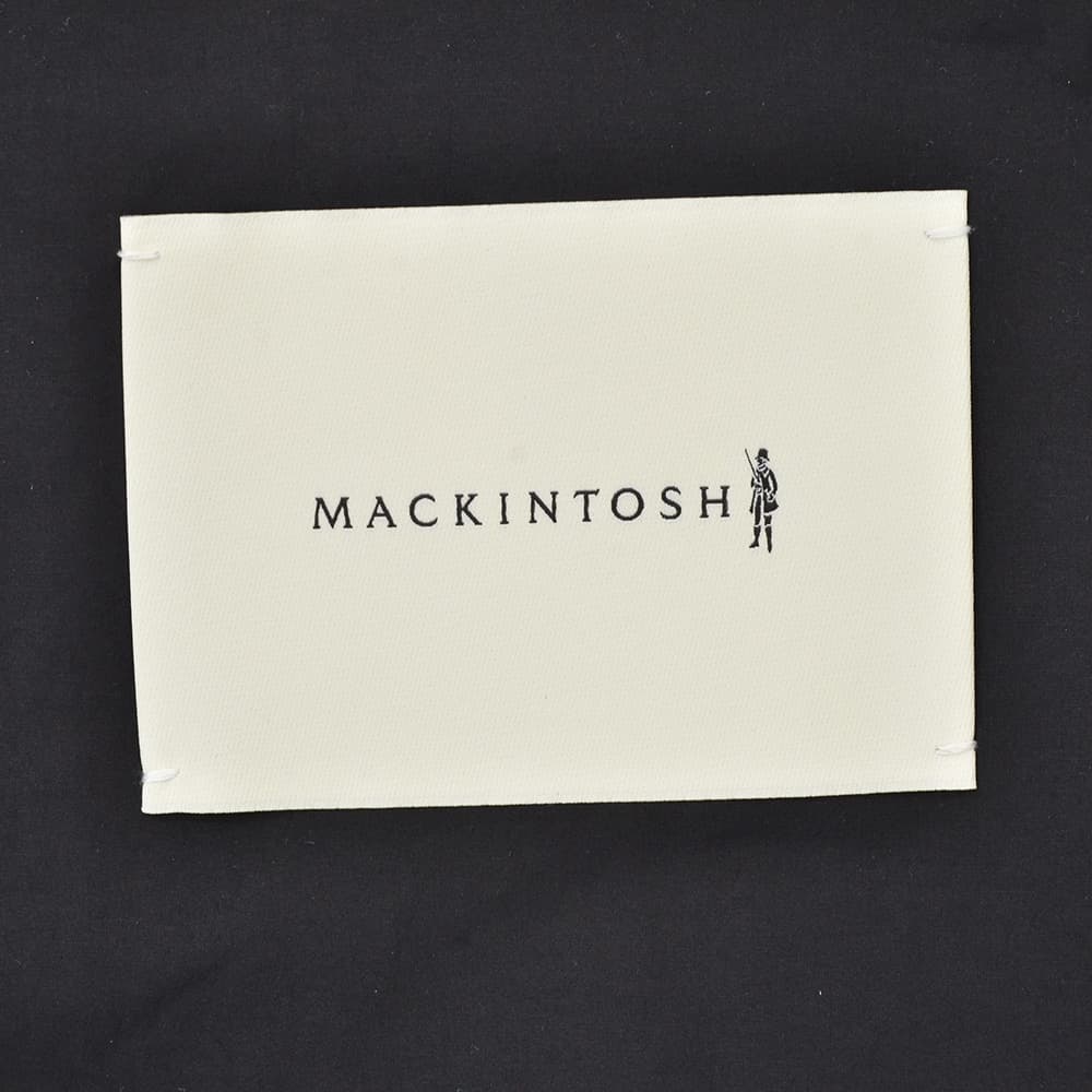 マッキントッシュ MACKINTOSH コーチジャケット メンズ キャロン CARRON 撥水ポリエステル ブラック 黒 メタルパーツ リラックスシルエット 国内正規品の画像