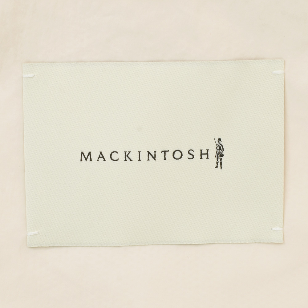 マッキントッシュ MACKINTOSH コーチジャケット メンズ キャロン CARRON 撥水ポリエステル アイボリー 白 メタルパーツ リラックスシルエット 国内正規品の画像