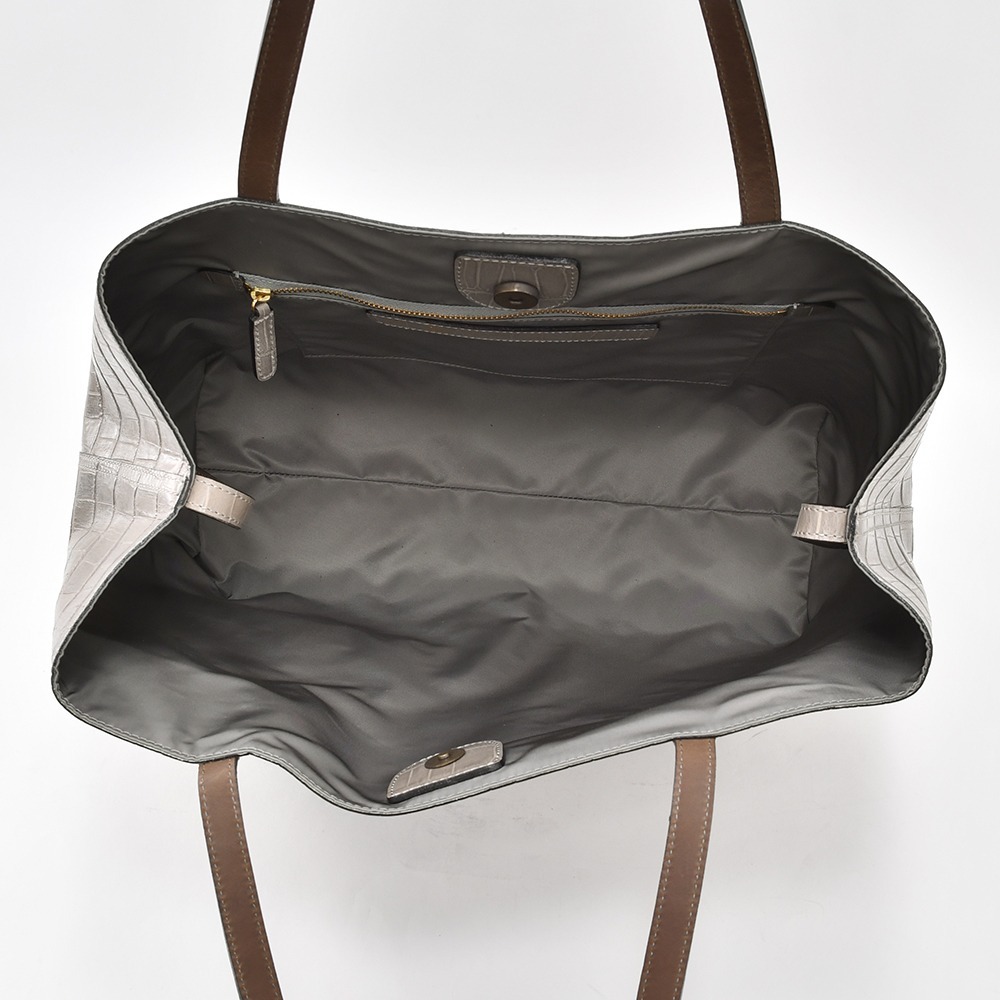 Felisi（フェリージ） felisi 15/20/SA グレー カラー クロコエンボス