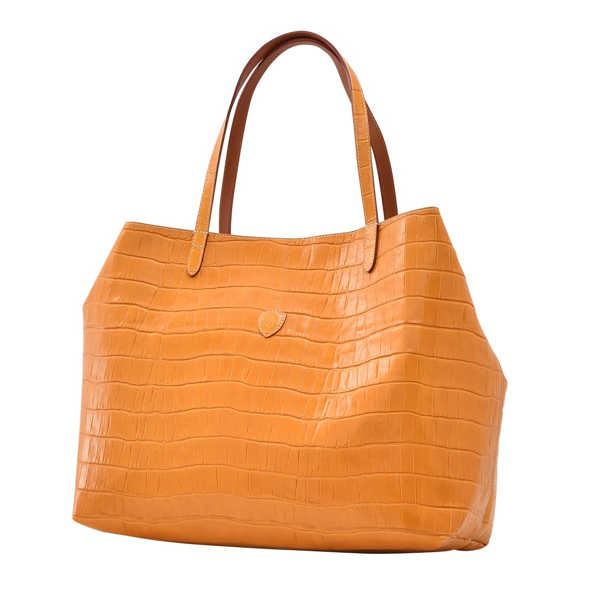 Felisi（フェリージ） レザートートバッグ メンズ クロコ型押し 2way