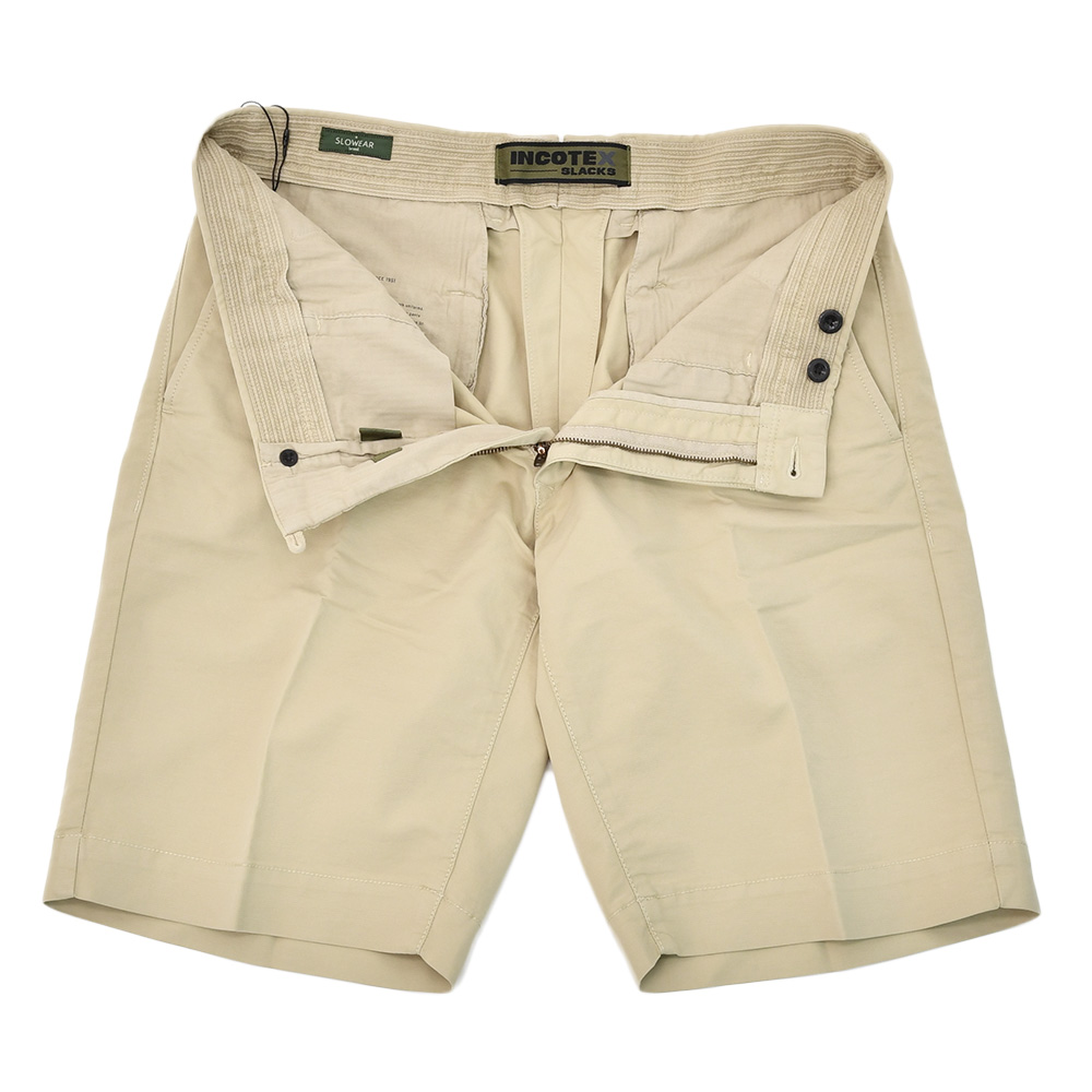 インコテックス/INCOTEX メンズ ショートパンツ 15S206 INCOTEX インコテックス スラックス SLACKS ストレッチショーツ