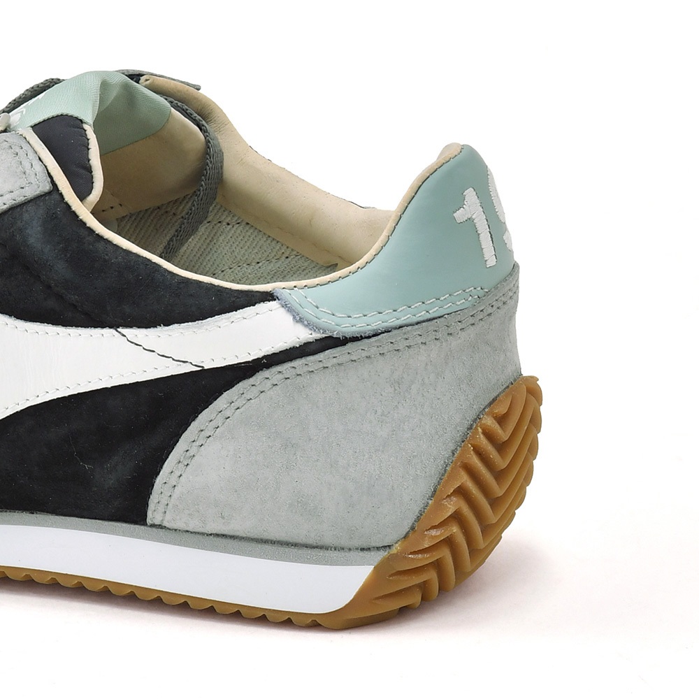 ディアドラ ヘリテージ Diadora Heritage スニーカー メンズ EQUIPE SUEDE SW カーフスエードレザー  ネイビー×ブルーグレー 紺 ラバーソール イタリアブランド