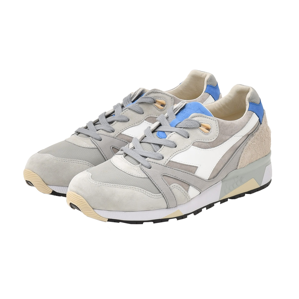 ディアドラ ヘリテージ Diadora Heritage レザースニーカー メンズ ローカットシューズ N9000 ITALIA グレー×ライトブルー  ストーンウォッシュ加工 国内正規品 : 179033-75053 : メンズブランドでらでら公式SHOP - 通販 - Yahoo!ショッピング