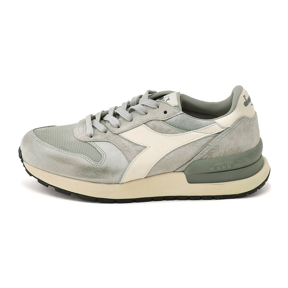 ディアドラ ヘリテージ Diadora Heritage スニーカー メンズ CONQUEST SUEDE SW カーフスエード ライトグレー ストーンウォッシュ加工 レースアップ｜deradera｜03