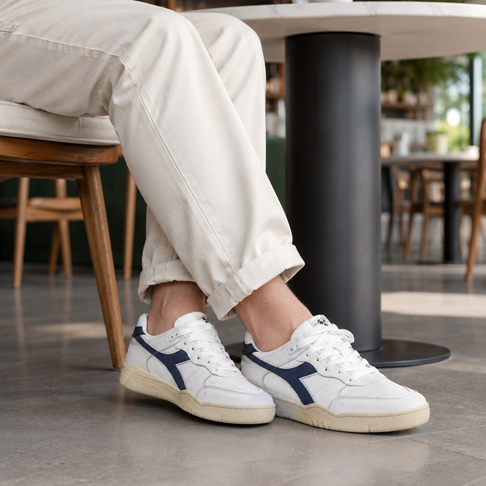 ディアドラ ヘリテージ Diadora Heritage レザースニーカー メンズ