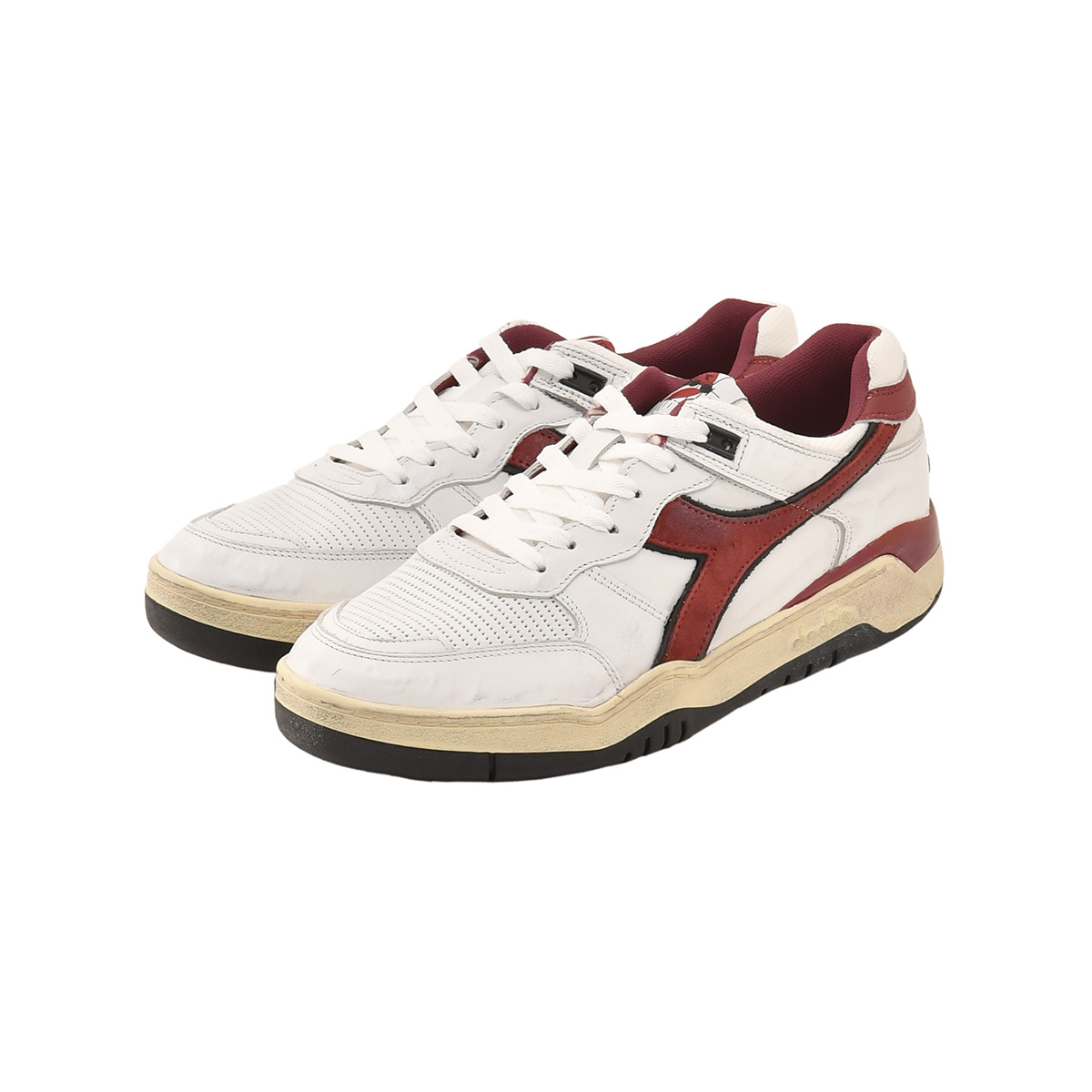 ディアドラ ヘリテージ Diadora Heritage スニーカー メンズ B.560 ホワイト×ワイン フルグレインレザー ヴィンテージ でらでら  イタリアブランド : 180117-c9725 : メンズブランドでらでら公式SHOP - 通販 - Yahoo!ショッピング