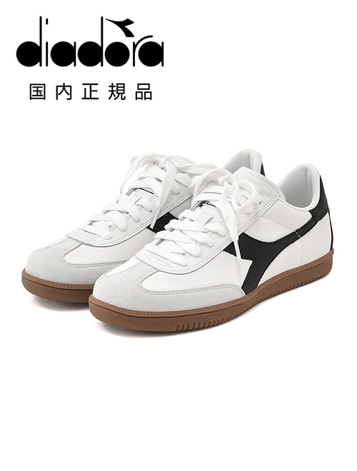 ディアドラ DIADORA レザースニーカー メンズ インドアシューズ