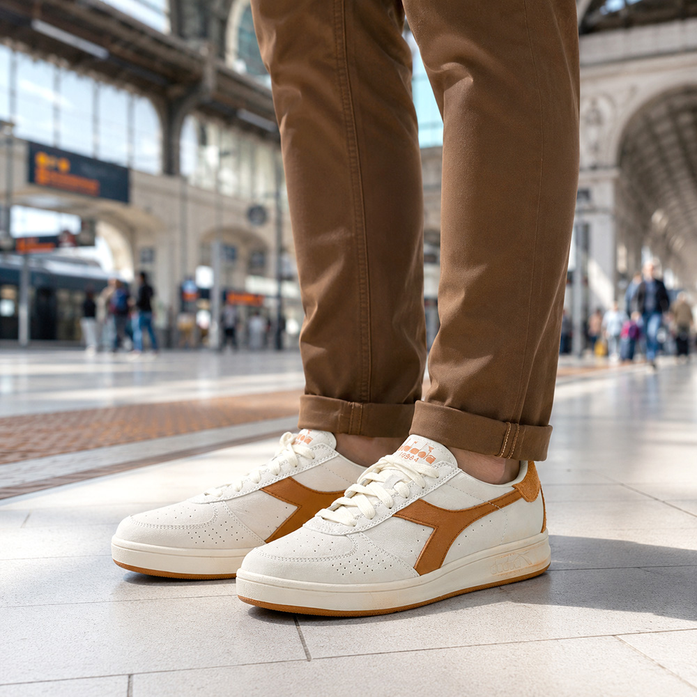 ディアドラ ヘリテージ DIADORA HERITAGE レザースニーカー メンズ